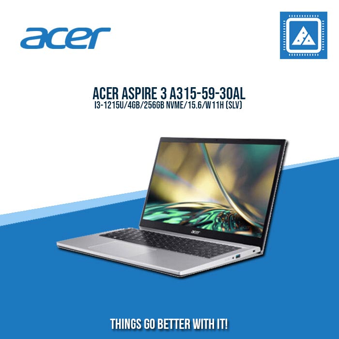 ACER ASPIRE 3 A315-59-30AL I3-1215U/4GB/256GB NVME | BEST FOR STUDENTS LAPTOP ACER ASPIRE 3 A315-59-30AL I3-1215U/4GB/256GB NVME | BEST FOR STUDENTS LAPTOP